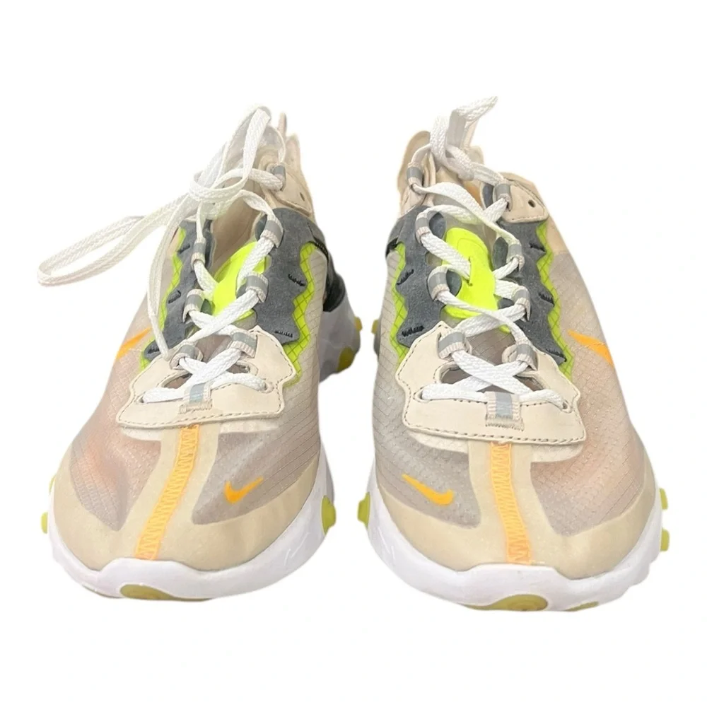 Nike React Element 87 Orewood Brown Orange Shoes Men Size 7 AQ1090-101